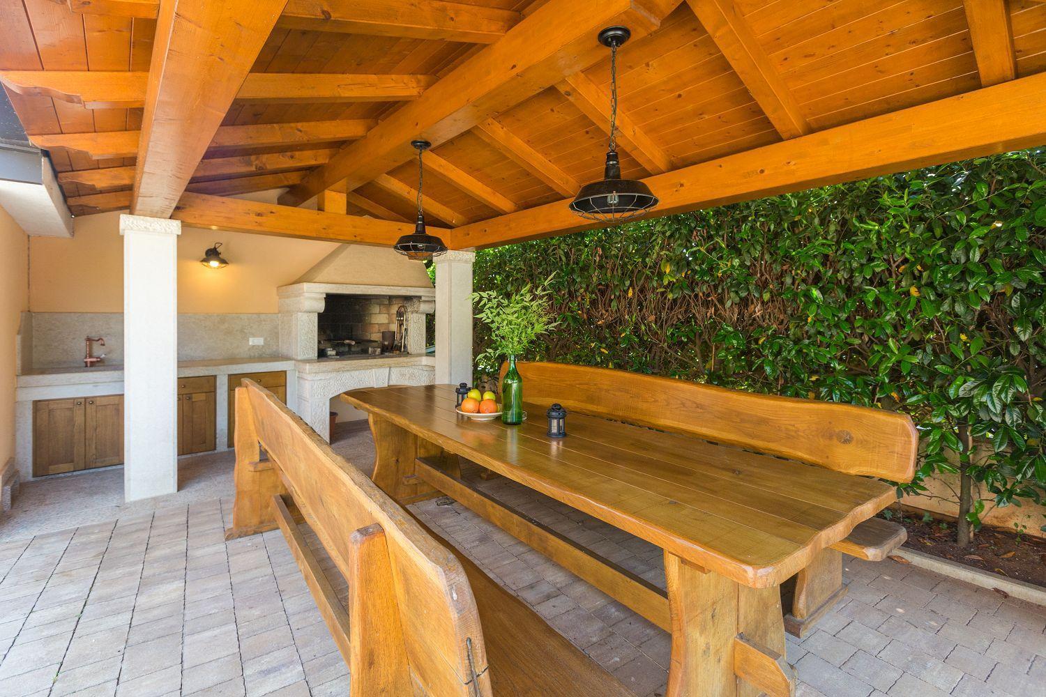 Mediterranes Nur 200 Meter Zum Mit Pool, Grillbereich, Privater Terrasse, Wifi Apartment Poreč